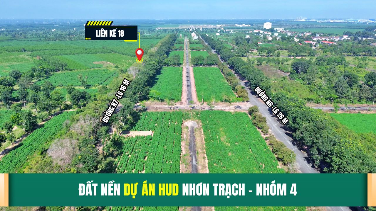 Cần bán nền liên kế DT 123m2 dự án Hud Nhơn Trạch - Ảnh 1